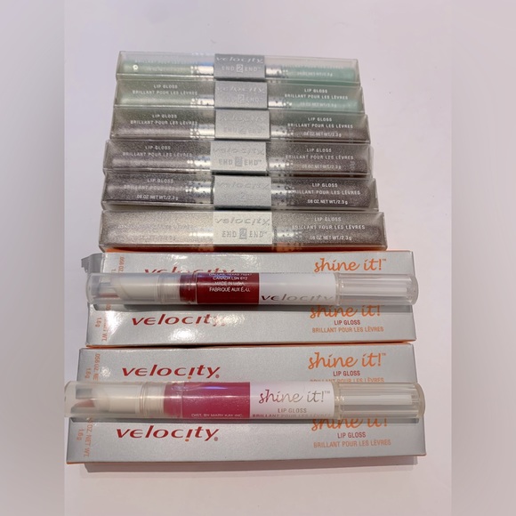 Velocity Mary Kay End to End Lip Gloss Shine It  Bundle 10 - Picture 1 of 2